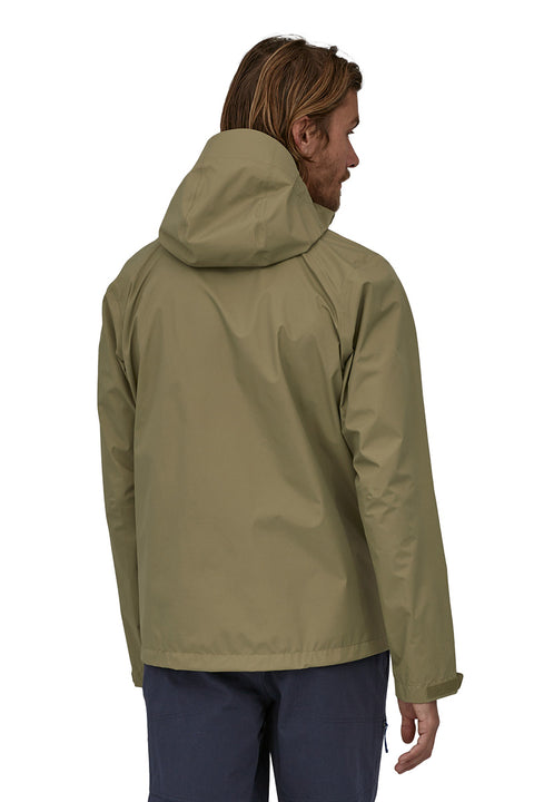 Patagonia Men's Torrentshell 3L Jacket - Sage Khaki - Back