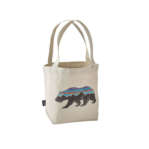 Patagonia Mini Tote - Fitz Roy Bear / Bleached Stone