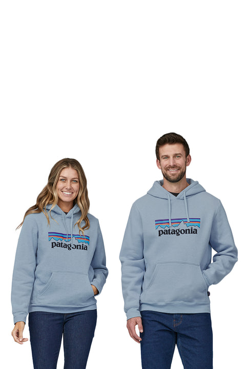 Patagonia P-6 Logo Uprisal Hoody - Steam Blue