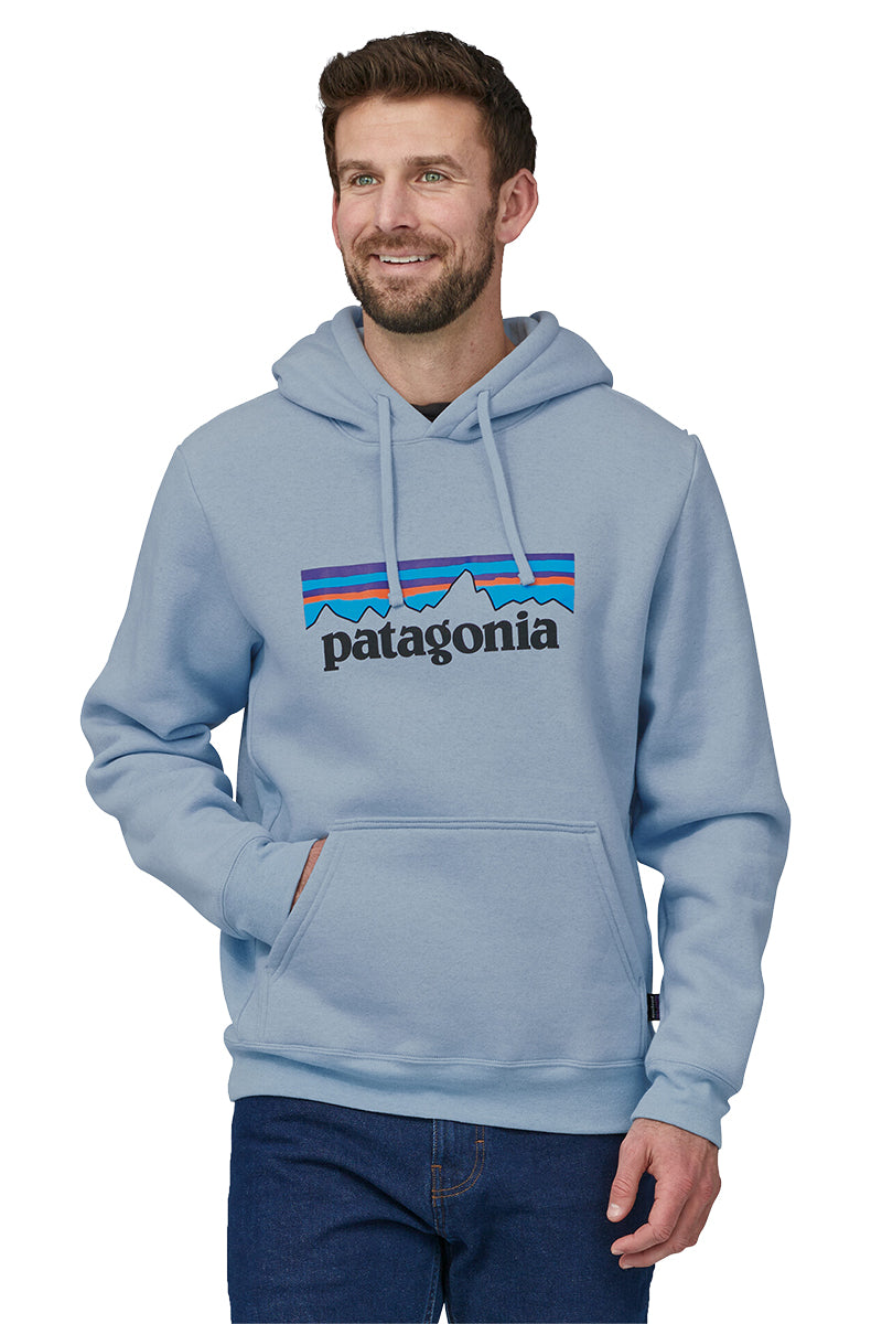 Patagonia P-6 Logo Uprisal Hoody - Steam Blue