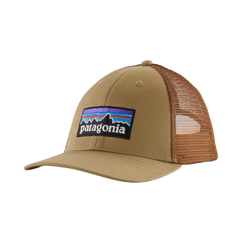 Patagonia P-6 Logo LoPro Trucker Hat - Classic Tan