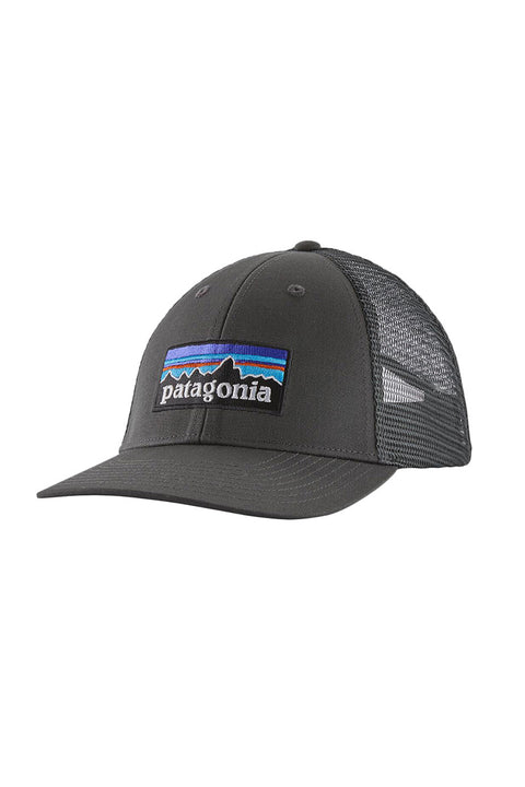 Patagonia P-6 Logo LoPro Trucker Hat - Forge Grey