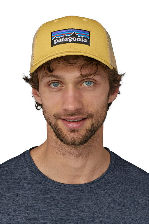 Patagonia P-6 Logo LoPro Trucker Hat - Surfboard Yellow