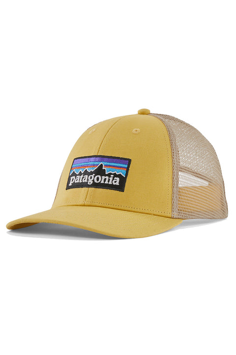 Patagonia P-6 Logo LoPro Trucker Hat - Surfboard Yellow