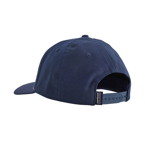 Patagonia P-6 Logo Roger That Hat - White / Classic Navy