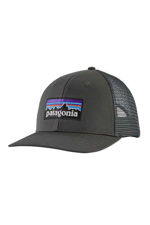 Patagonia P-6 Logo Trucker Hat - Forge Grey