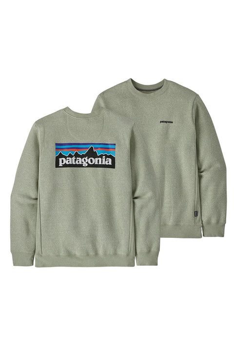 Patagonia P-6 Logo Uprisal Crew Sweatshirt - Salvia Green