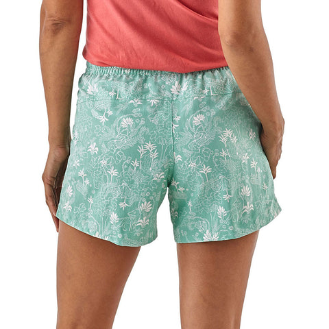 Patagonia Women's Baggies 5" Shorts - Beyond Extinction: Vjosa Green