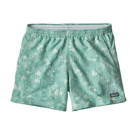 Patagonia Women's Baggies 5" Shorts - Beyond Extinction: Vjosa Green