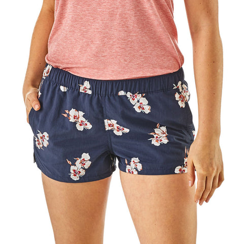 Patagonia Barely Baggies Shorts - Mariposa Lily: Classic Navy