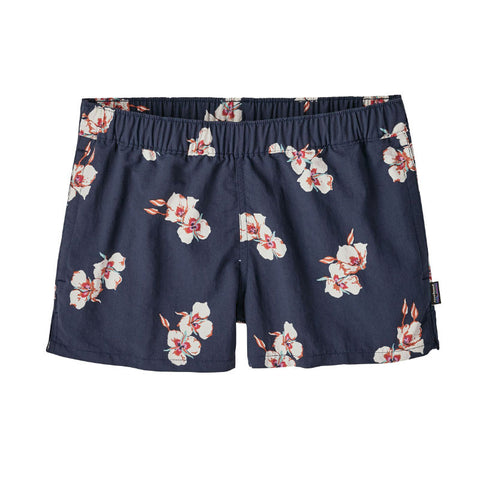 Patagonia Barely Baggies Shorts - Mariposa Lily: Classic Navy