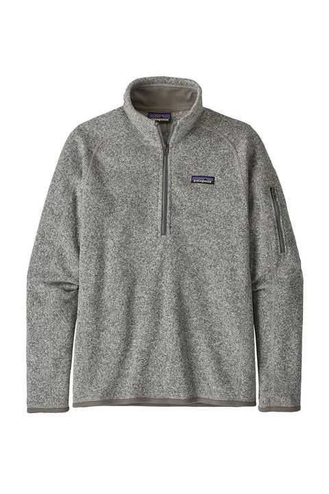 Patagonia Women's Better Sweater 1/4 Zip - Birch White