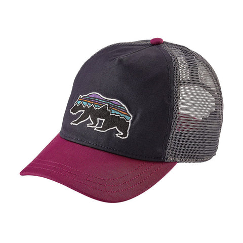 Patagonia Women's Fitz Roy Bear Layback Trucker Hat - Smolder Blue