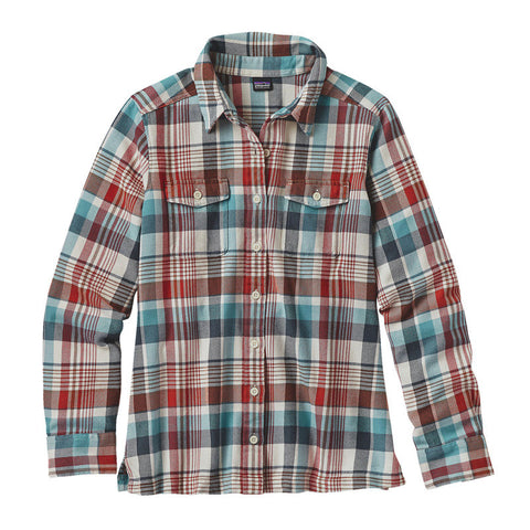 Patagonia Women's Fjord Flannel - Toasted White