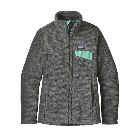 Patagonia Women's Full-Zip Re-Tool Jacket - Feather Grey/Ink Black/Vjosa Green X-Dye