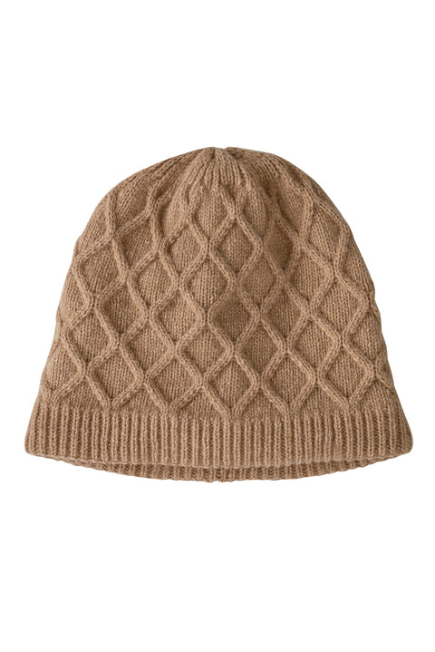 Patagonia Women's Honeycomb Knit Beanie - Dark Camel