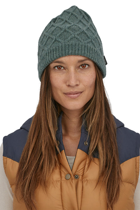 Patagonia Women's Honeycomb Knit Beanie - Hemlock Green