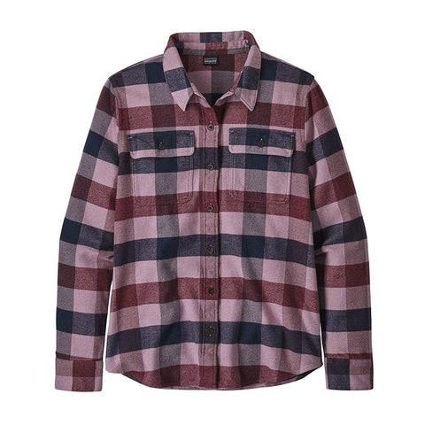 Patagonia Women's L/S Fjord Flannel - Upriver / Light Balsamic
