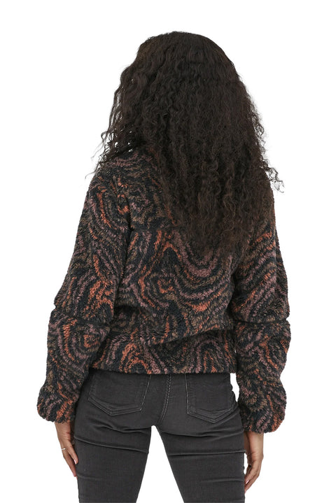 Patagonia Women's Lunar Dusk Jacket - Oak Waves: Ink Black