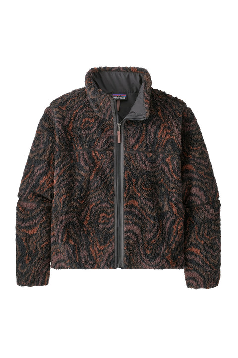 Patagonia Women's Lunar Dusk Jacket - Oak Waves: Ink Black