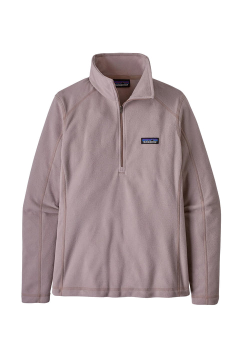 Patagonia Women's Micro D 1/4 Zip - Stingray Mauve