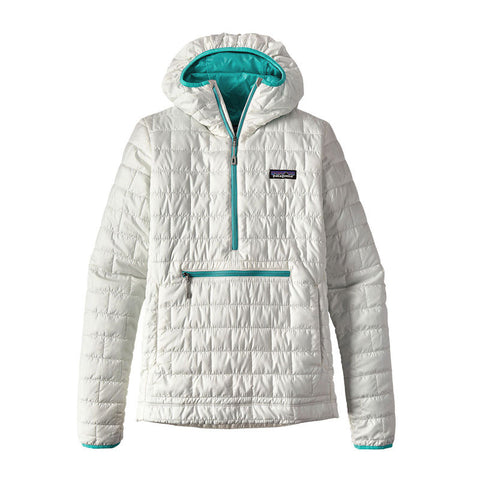 Patagonia Women's Nano Puff Bivy Pullover - Birch White