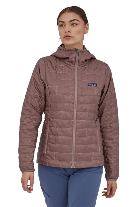 Patagonia Women's Nano Puff Hoody - Dusky Brown