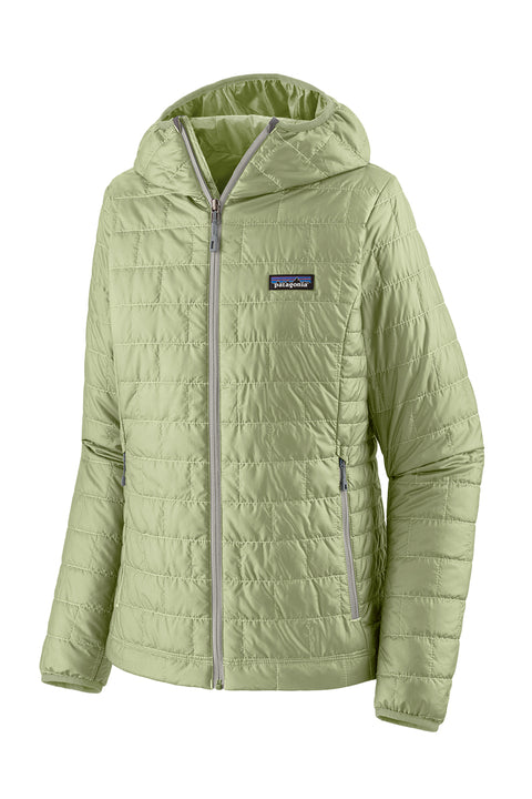 Patagonia Women's Nano Puff Hooded Jacket - Friend Green