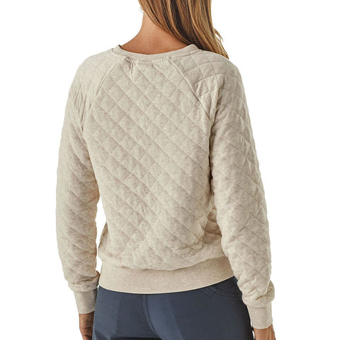 Patagonia Women's Organic Cotton Quilt Crew - Calcium