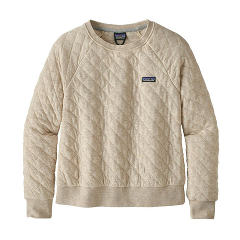 Patagonia Women's Organic Cotton Quilt Crew - Calcium