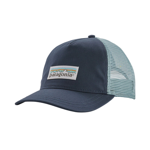 Patagonia Women's Pastel P-6 Label Layback Trucker Hat - Dolomite Blue
