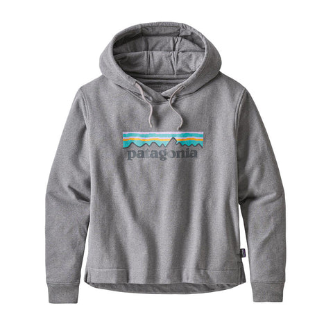Patagonia Women's Pastel P-6 Logo Uprisal Hoody - Gravel Heather