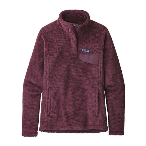 Patagonia Women's Re-Tool Snap-T Pullover Fleece - Deep Plum / Light Balsamic X-Dye
