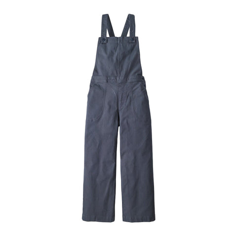Patagonia Women's Stand Up Cropped Overalls - Smolder Blue