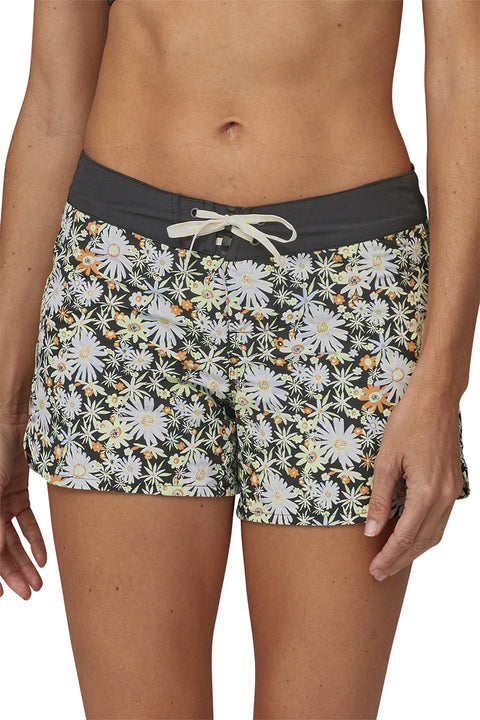 Patagonia Women's Wavefarer Boardshorts 5" - Primavera: Ink Black