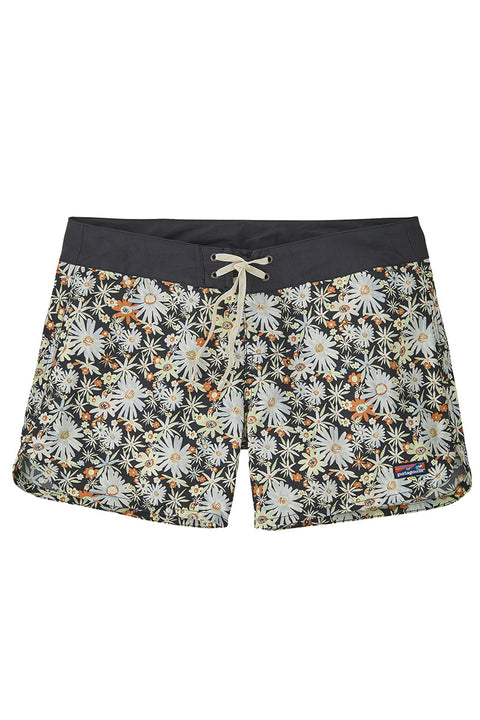 Patagonia Women's Wavefarer Boardshorts 5" - Primavera: Ink Black - Front