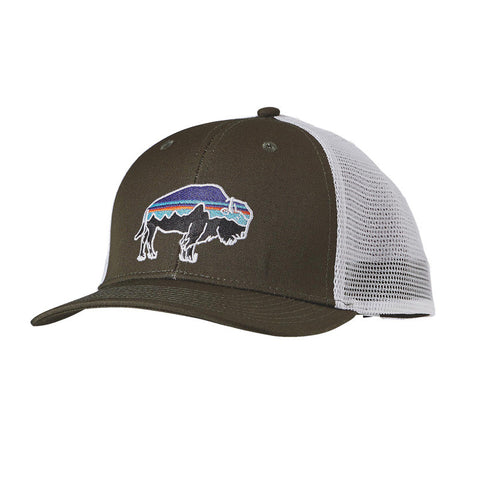Patagonia Fitz Roy Bison Trucker Hat - Kelp Forest