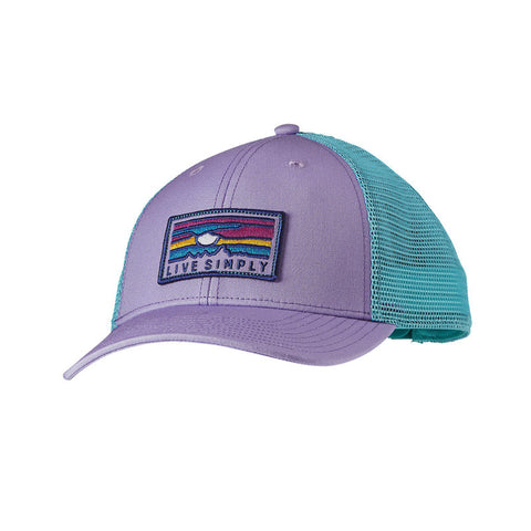 Patagonia Live Simply Sunset LoPro Trucker Hat - Ploy Purple