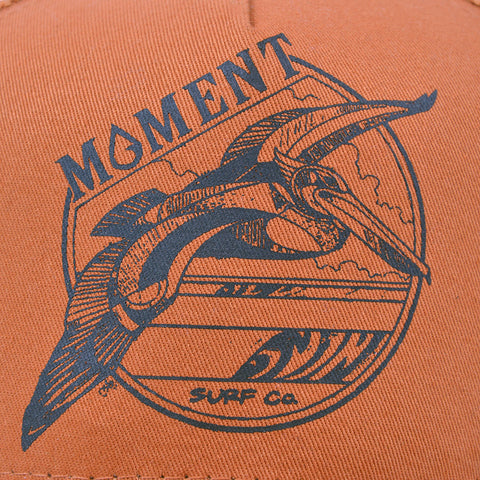 Moment Pelican Trucker Hat - Burnt Orange