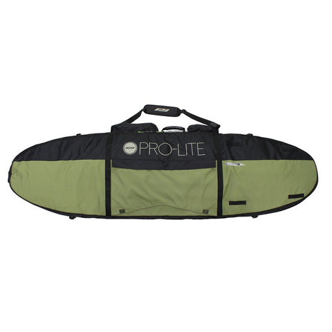 ProLite 7'0" Finless Coffin Triple Travel Bag - Green/Black