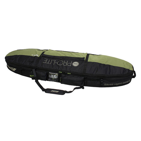 ProLite 7'0" Finless Coffin Triple Travel Bag - Green/Black