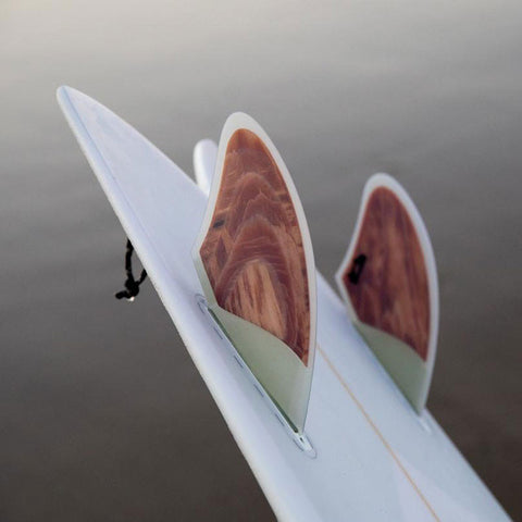 Pushfins (A) Keel Fin Set - Clear White
