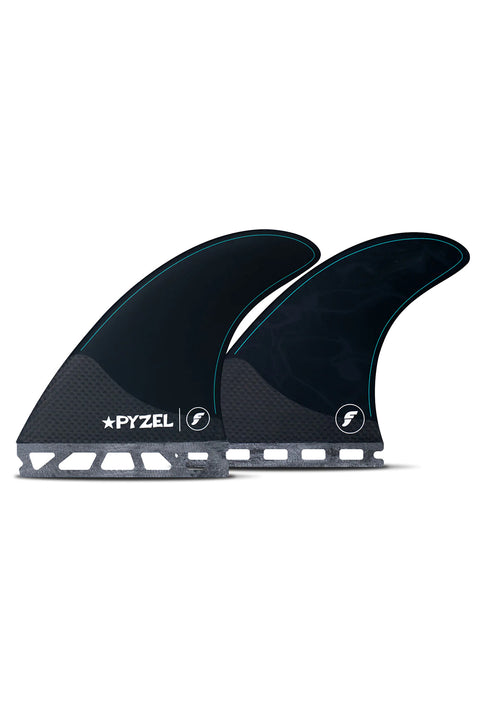 Futures Fins Pyzel Medium Thruster Fin Set - Black