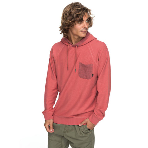 Quiksilver Baao Hooded Sweatshirt - Mineral Red