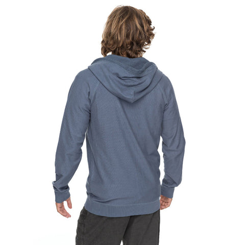 Quiksilver Baao Zip-Up Hoodie - Vintage Indigo