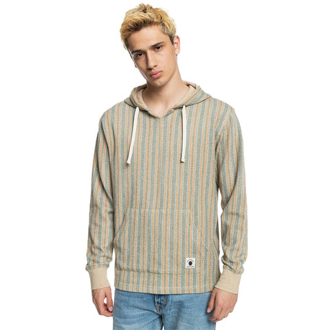 Quiksilver Baja Surf Hoodie - Thyme Baja Stripe