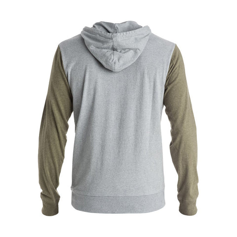 Quiksilver Baysic Hoodie - Medium Grey Heather