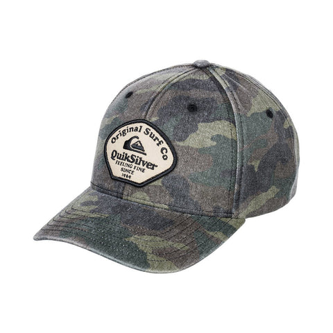 Quiksilver Beakers Snapback Hat - Camo