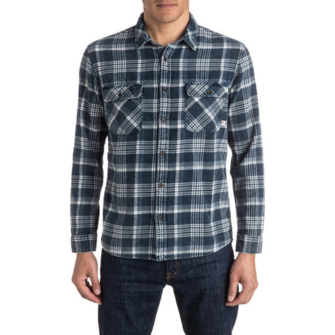 Quiksilver Best Tang L/S Shirt - Navy Blazer Outback Aura