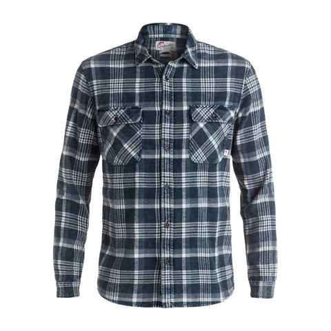 Quiksilver Best Tang L/S Shirt - Navy Blazer Outback Aura